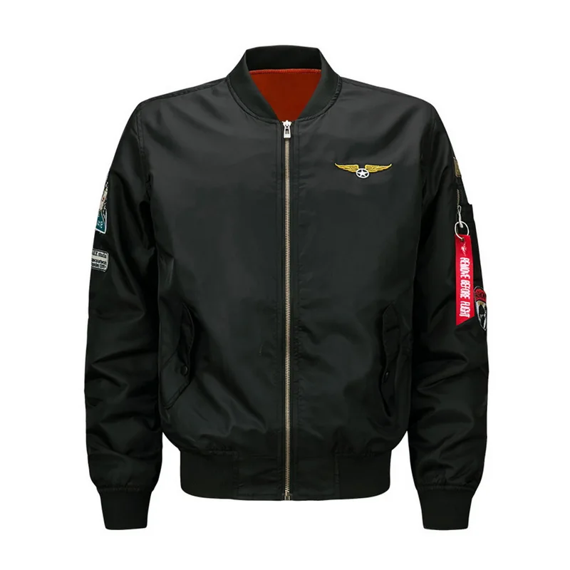 

Puimentiua 2019 Embroidery Jacket Coat Male's Baseball -1 Casual Streetwear Fall New Men Short Bomber Jacket Men Clothes Coats