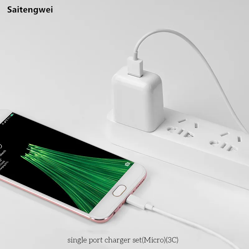 Быстрый миниатюрный usb-порт зарядное устройство для Android 5V 2A зарядное устройство адаптер один usb-порт