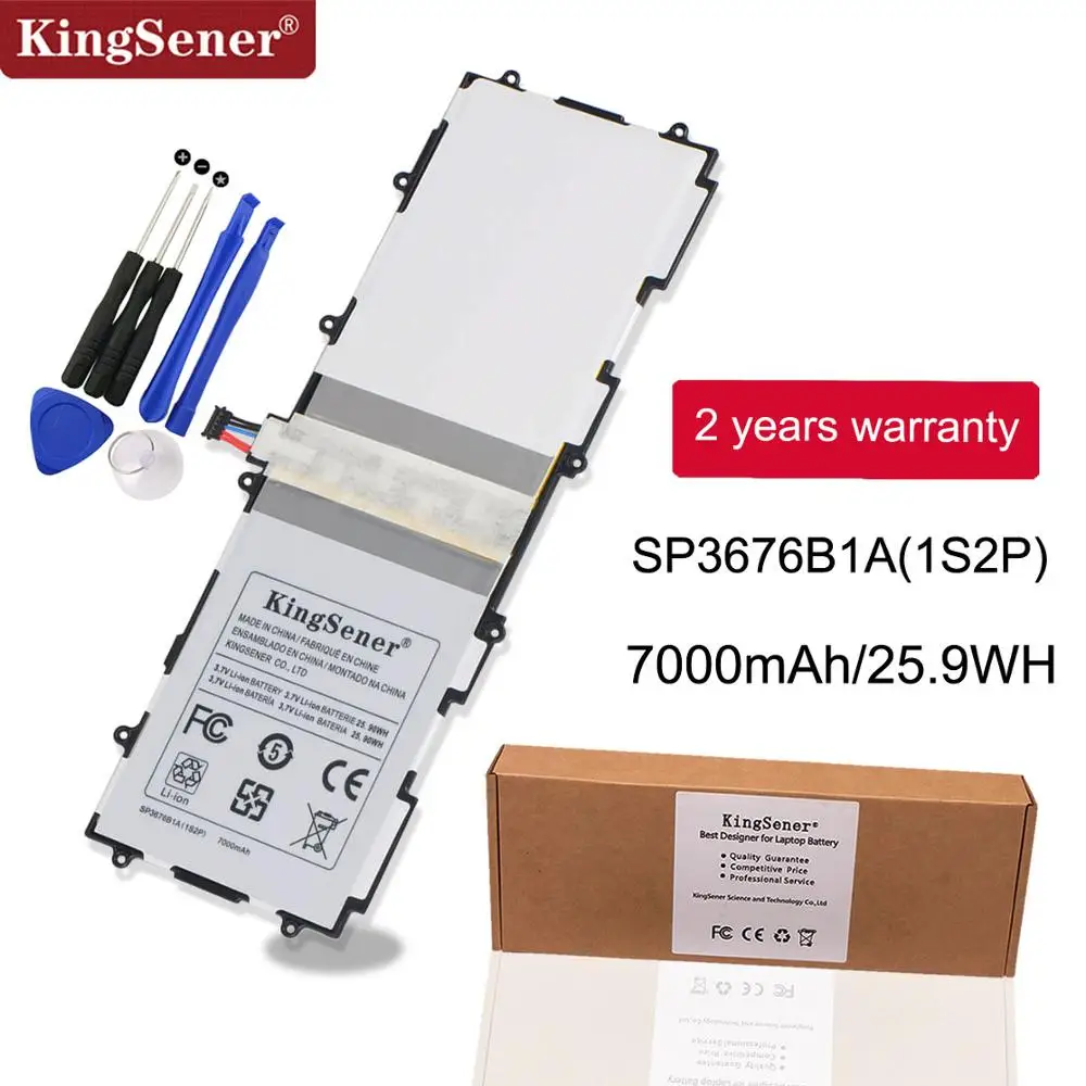 SP3676B1A(1S2P) Новый аккумулятор для Samsung Galaxy Tab 2 10 1 задняя фотография P5113 P7510 P7500