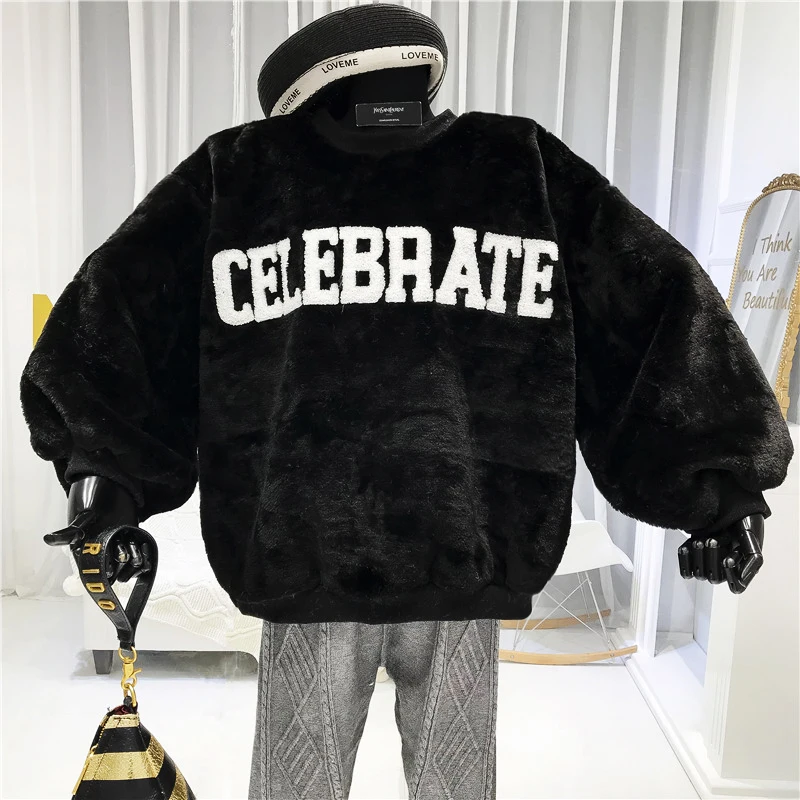 thick oversized hoodie