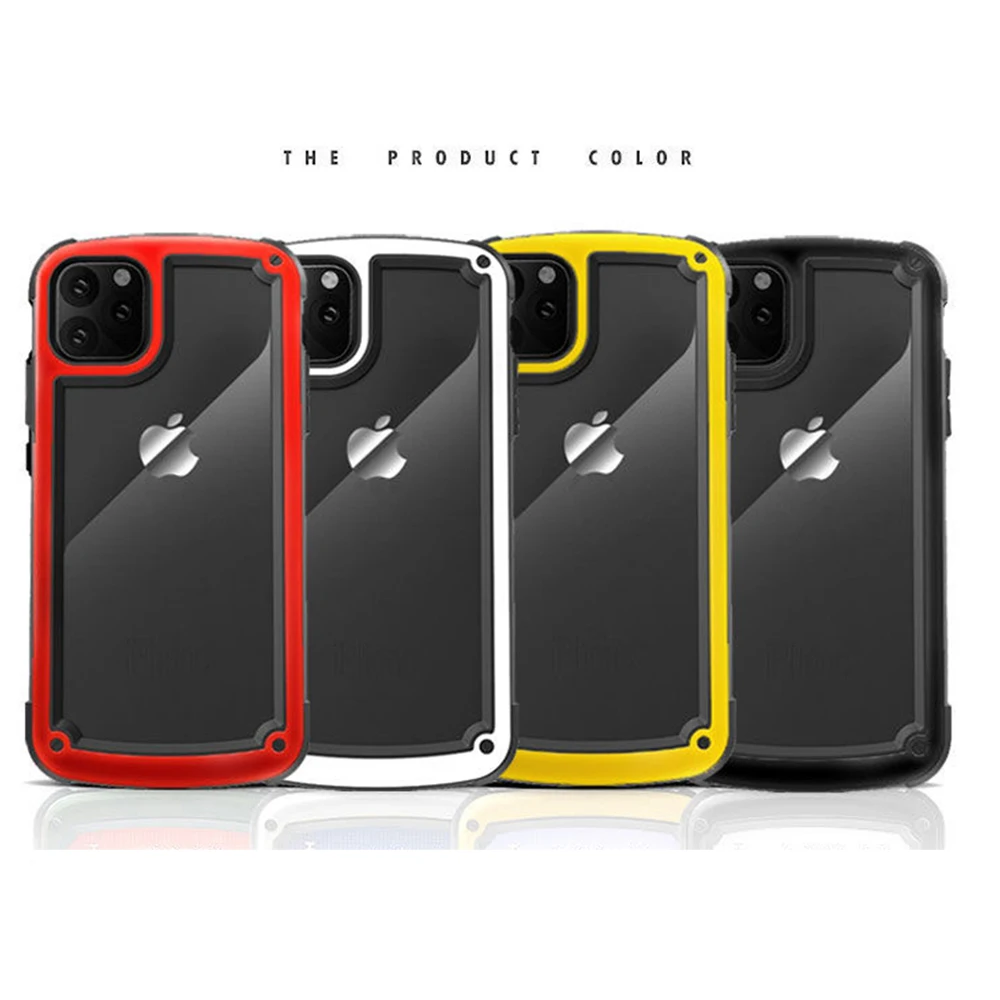 Чехол для Телефона iPhone 6S Plus 7 8 X XR XS MAX i 11 Pro Max чехол из поликарбоната ТПУ бампер