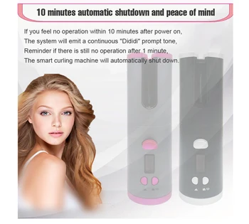 

Hair Curler Automatic Electric Hair Curler With Tourmaline Ceramic Heater Mini Portable Hair Curler Air Curling Iron