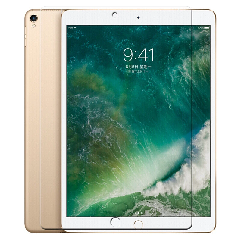 Закаленное Стекло для Apple iPad 10,2 iPad 9,7 дюймов планшет Экран защитная плёнка для НУА Вэй для iPad2017 iPad2018