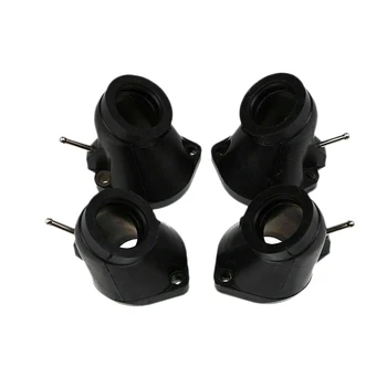 

4Pcs Carburetor Intake Manifold Boot Joint Adapter Interface for Yamaha XVZ1300 Royal Star Boulevard 1999-2001