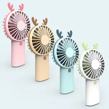 

Usb Charging Fan Pocket Mini Creative Small Fan Silent Handheld Dormitory Student Desktop Small Electric Fan