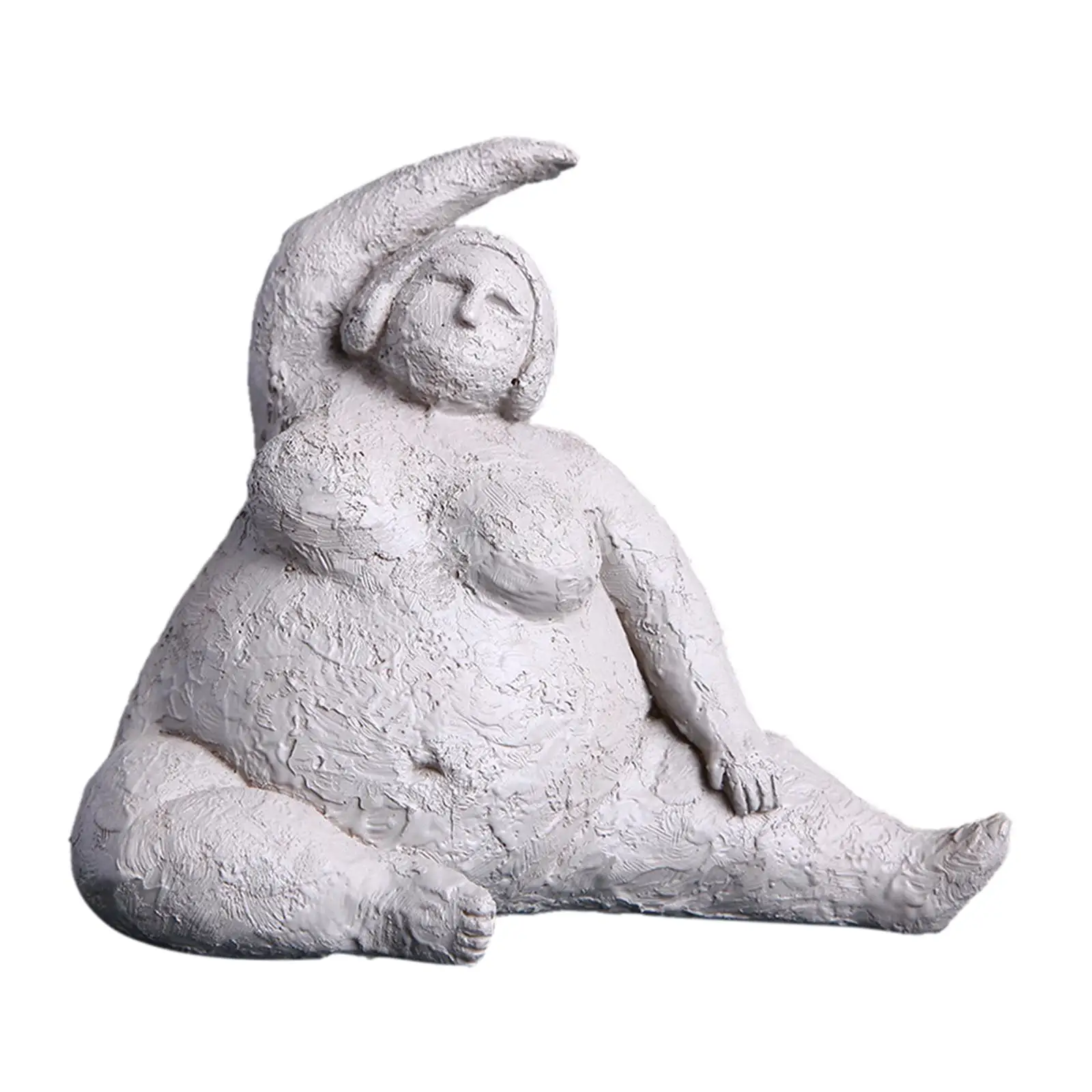 精彫美女美女ヨガ置物 Amazon.co.jp: 木彫り 置物 瞑想的な美少女坐像 高級天然ツゲ