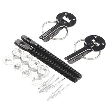 

Car Tuning Lock Racing Tuning Accessories Universal Hood Lock Kit Hood Lock Kit