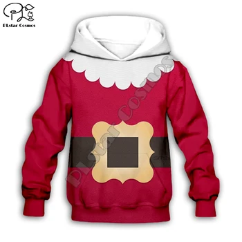 

Kids baby Merry Christmas 3D print cartoon boy girl Santa Claus costumes hoodies Sweatshirts zipper Jumper Pant Shorts