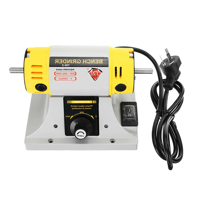 

350W 220V Multi-purpose Mini Benchs Grinder Polishing Machine Kit For Jewelry Dental Jewelry Motor Lathe Benchs Grinder Kit Set