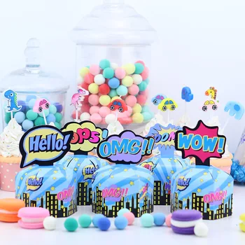 

Super Hero Favor Box Candy Box Gift Box Cupcake Box Boy Kids Birthday Party Supplies Decoration