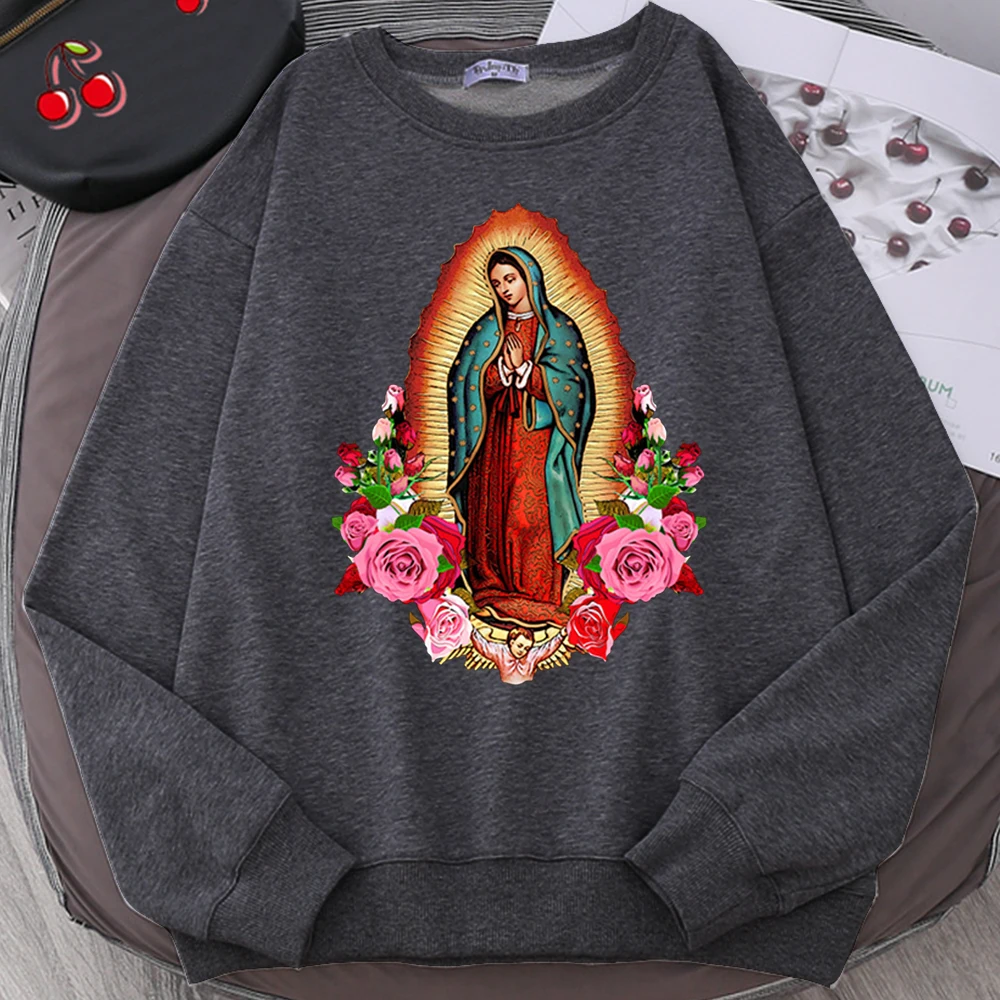 Virgin Mary Of Guadalupe Sweatshirt Image 5