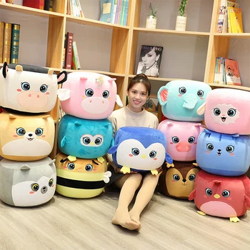 

New Arrival Inflatable Stool Plush Toy Full Filling Stuffed Inflatable stool Plush Toy Stuffed Cushion for Kids Birthday Gifts