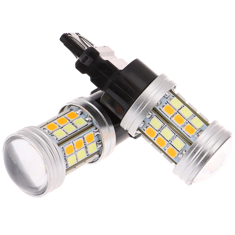 2 шт. 12 В постоянного тока 5 Вт светодиодный ная лампа DRL 3157-2835-45SMD