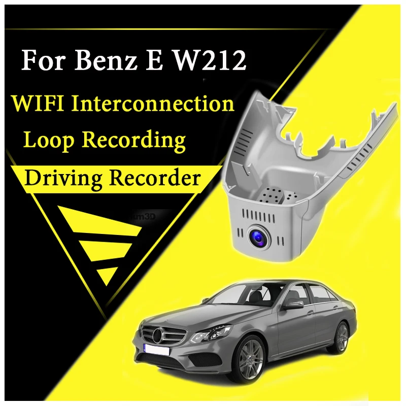 

For Mercedes Benz MB E Class W212 C207 A207 2010~2016 Car Road Record WiFi DVR Dash Camera Driving Video Recorder