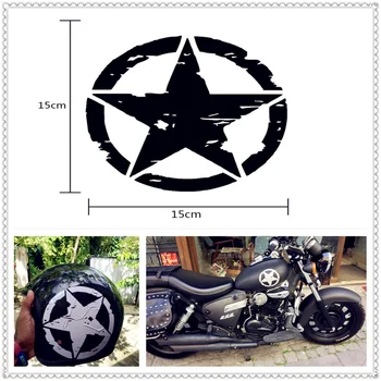 

styling ARMY Star Decals Motorcycle Stickers Vinyl for YAMAHA FJR 1300 R6S CANADA VERSION R6S USA VERSION 200