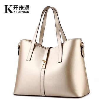 

100% Genuine leather Women handbags 2020 New Paragraph tide Ms female bag big bag simple shoulder bag handbag Messenger