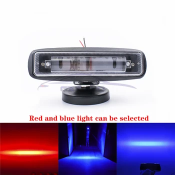 

Forklift Warning Light 30W 10-80V DC LED Red Blue light Refitted Vehicle Lamp For Truck Motorcycle 4x4 Car Accessorie SUV ATV