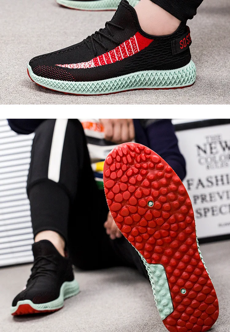 Air Sole Спортивная обувь для мужчин легкая повседневная мужская спортивная обувь на шнуровке уличные кроссовки на воздушной подошве для бега