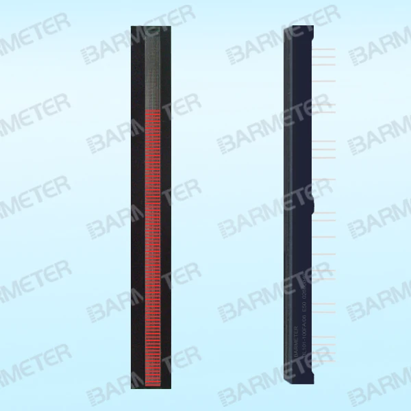 

101-segment 100mm Long Red LED Light Bar Display