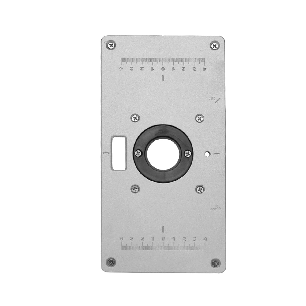 

Hot New Multifunctional Aluminum Alloy Router Table for Woodworking Benches Insert Plate Carpenter Trimming Machine