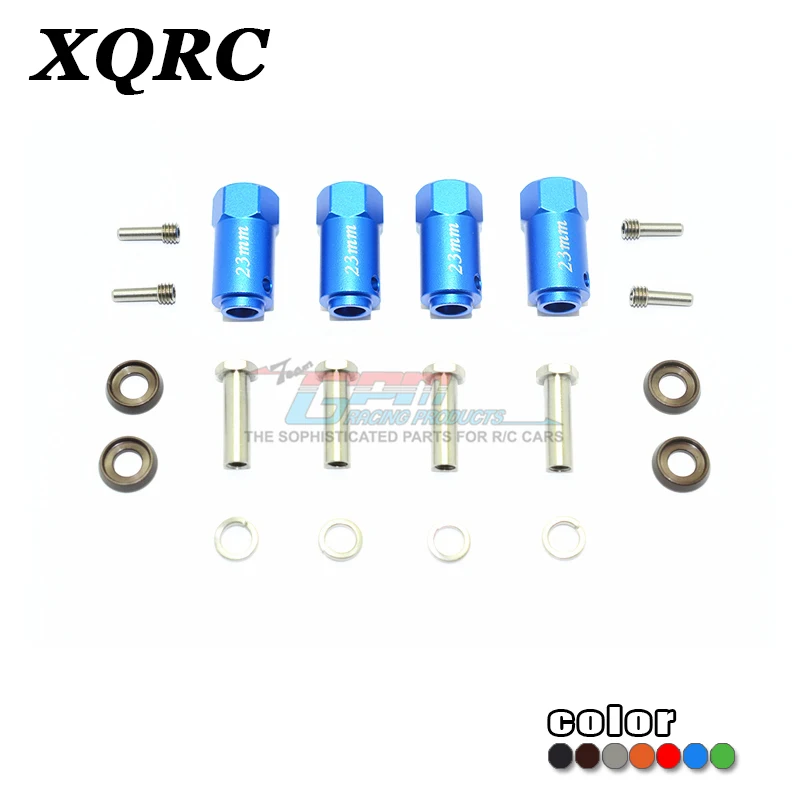 

For trx4 aluminum alloy hexagon adapter, 23mm thick, with 4 stainless steel screws, 1 set, hexagon adapter set