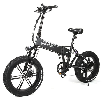 

Samebike 20 Inch Folding Electric Bike Power Assist Electric Bicycle E-Bike Foldable Motor 500W Electric Fat Bike 48V 10AH LO20