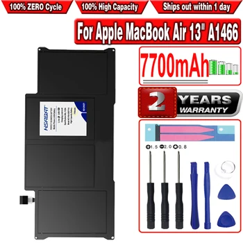 

HSABAT 7700mAh A1405 Laptop Battery for Apple MacBook Air 13" A1466 2012 year A1369 2011 2012 2013 2014 MC503 A1496 MC966 MD231