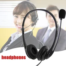 Wired Headset with Microphone Stereo Gaming Headphone for PC Computer Accessories New Arrival
