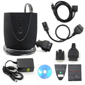 

New V3.102.004 For Hon-da HDS HIM Diagnostic Tool with Double Board HDS HIM with Z-TEK USB1.1 To RS232 Convert Connect