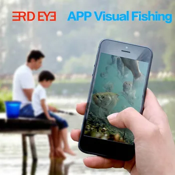 

WiFi APP Underwater Visual Mini Fish Finder Video Camera with 8 LED Lights Vis Fish 4