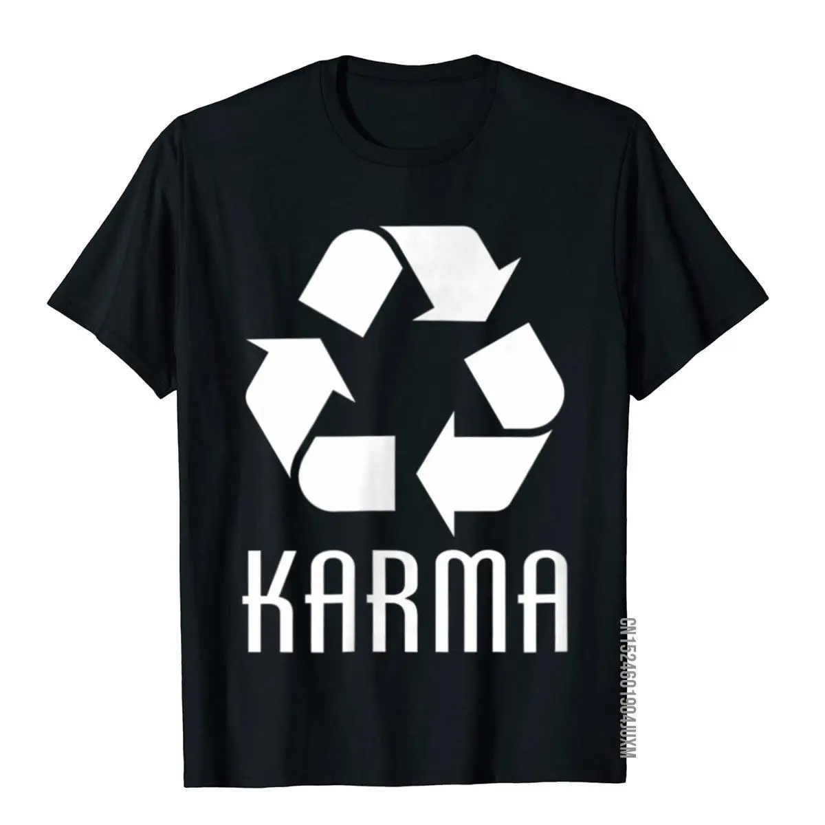 Karma Recycle T-Shirt- Funny Adult T-Shirts Gifts__97A3132black