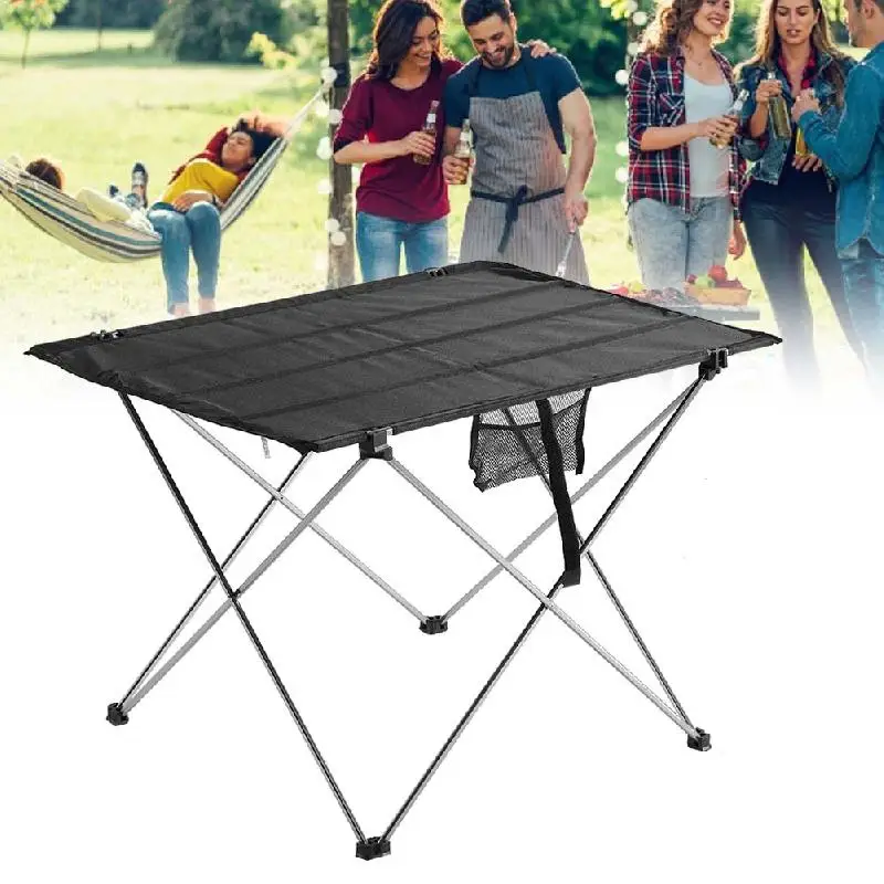 

Folding Camping Table Outdoor Table Portable Foldable Camping Furniture Computer Tables 6061 Al Anti Slip Folding Desk