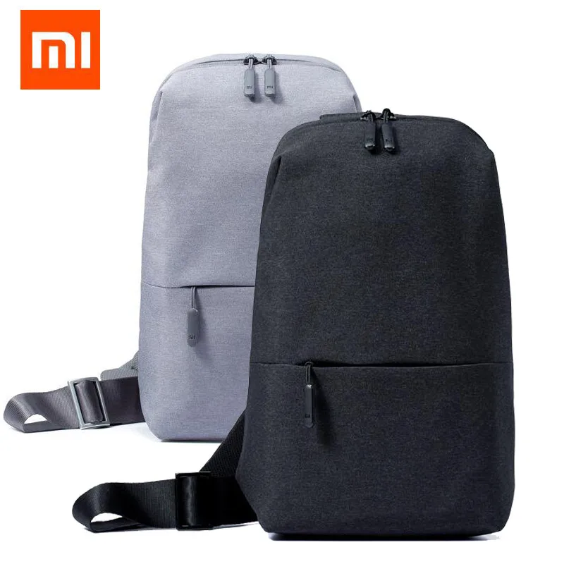 

Xiaomi Mi Backpack Bag Urban Leisure Chest Pack for Men Women Small Size Shoulder Type Unisex Rucksack for Game Pad Bag Travel