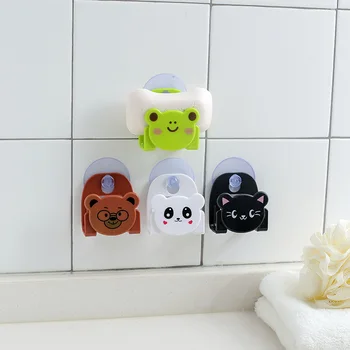 

Cartoon Kitchen Sponge Cleaning cloth Storage Rack Multi-Purpose Sink Storage Shelf Sucker Bathroom Sundries Rack