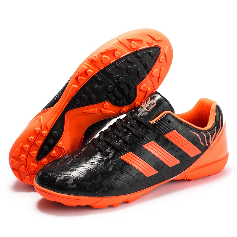 Распродажа, новые мужские футбольные кроссовки для мальчиков, мужские кроссовки с шипами, Дышащие футбольные кроссовки Zapatos De Futbol, Длинные шипы, европейские размеры 32-44