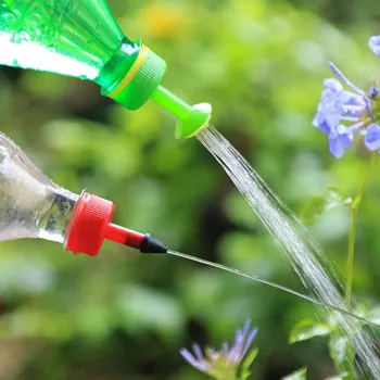 

4Pcs Plant Watering Device Simple Watering Can Sprinkler Nozzle Watering Bottle Spray Nozzle For Graden Accessories