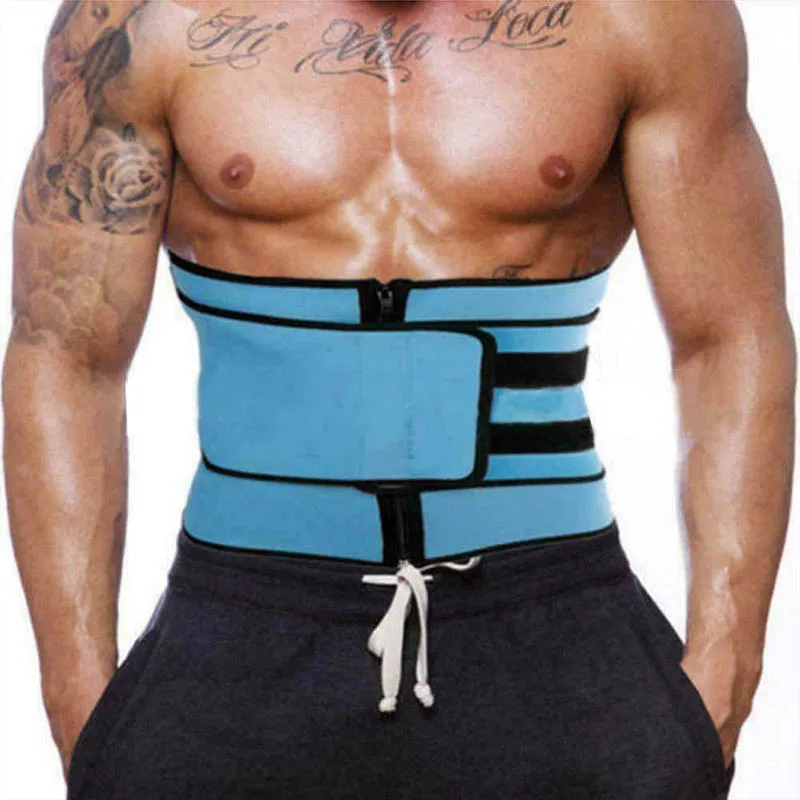 Adjustable Waist Trainer Belt Weight Loss Sweat Band Wrap Fat Tummy Stomach Sauna Sweat Belt Body Shaper Yoga Gym Fitness