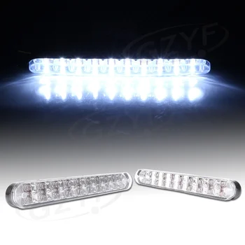 

For Cars/Trucks/SUVs/Trailers Left Right Universal LED Fog Driving Lights Daytime Running Lamp Turn Signals Blinker Indicator