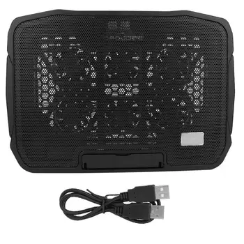 

Nuoxi Laptop Radiator for H9 Notebook Cooler Heat Dissipation Computer Base with 2400 RPM Copper Coil Motor