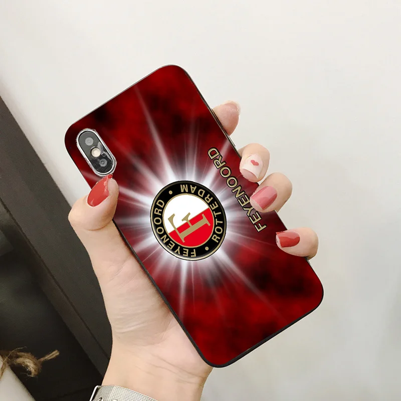 Чехол для телефона Feyenoord Rotterdam FC DIY чехол Robin Van Perisie Shell мягкий TPU чехол для iPhone X XR XS MAX 7 8 7plus 6 6S 5S 5