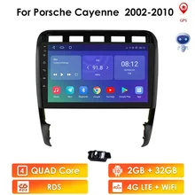 Dla Porsche Cayenne 2002-2010 Autoradio samochód Android 10 Gps Multimedia Bluetooth nawigacja Stereo magnetofon radioodtwarzacz