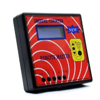 

Digital Counter Remote Master Garager Door Key Programmer Remote Key Frequency Meter Fixed Rolling Copier RF Remote Controller