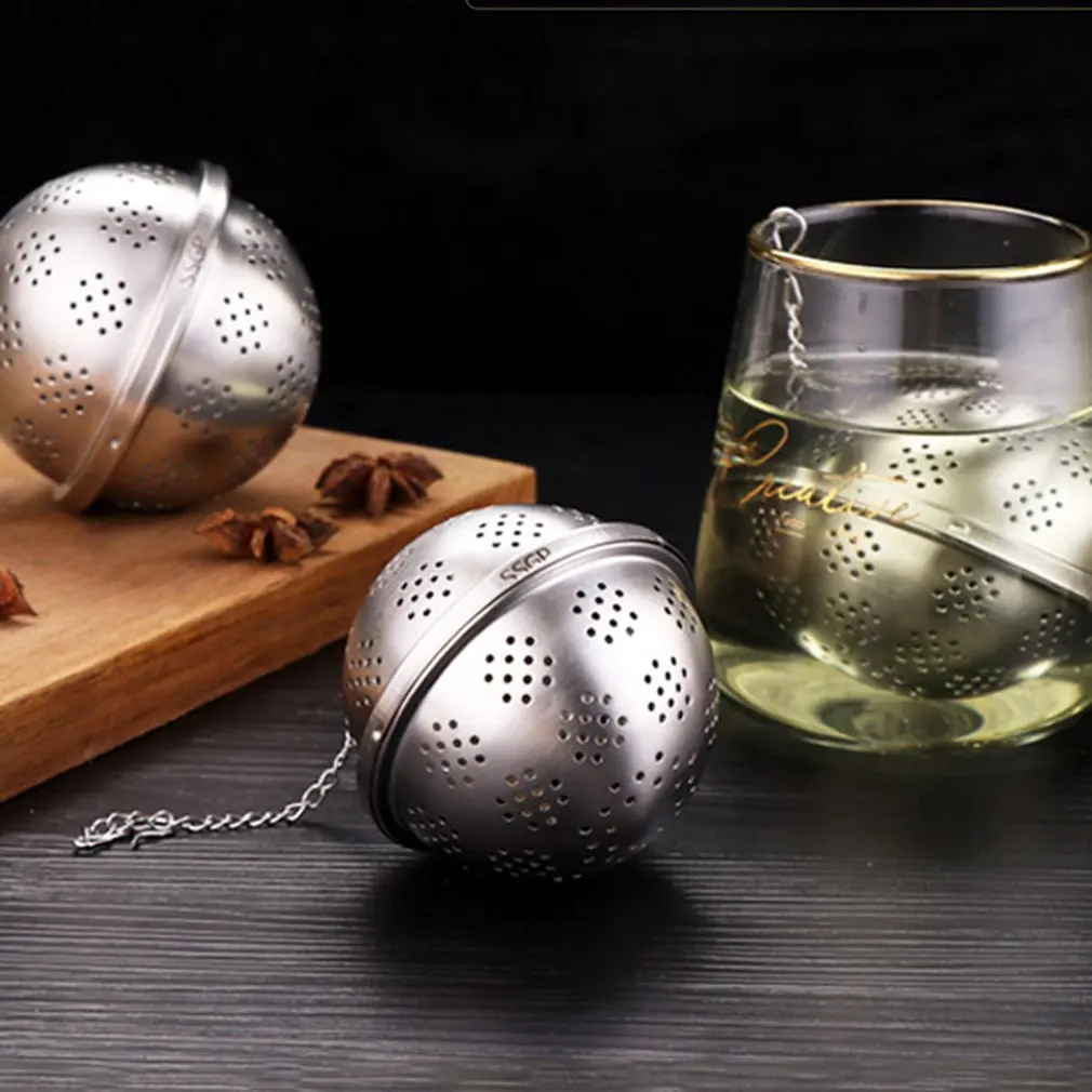 Three Specifications Selected For Different Needs Hot Pot Soup Tea Medicine Stainless Steel Seasoning Package Seasoning Ball