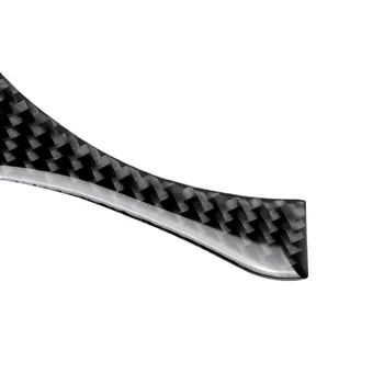 

2pcs Car Steering Wheel Trim Stylish Carbon Fiber Car Internal Decoration For LEXUS IS200T IS250 IS350 2014-2018