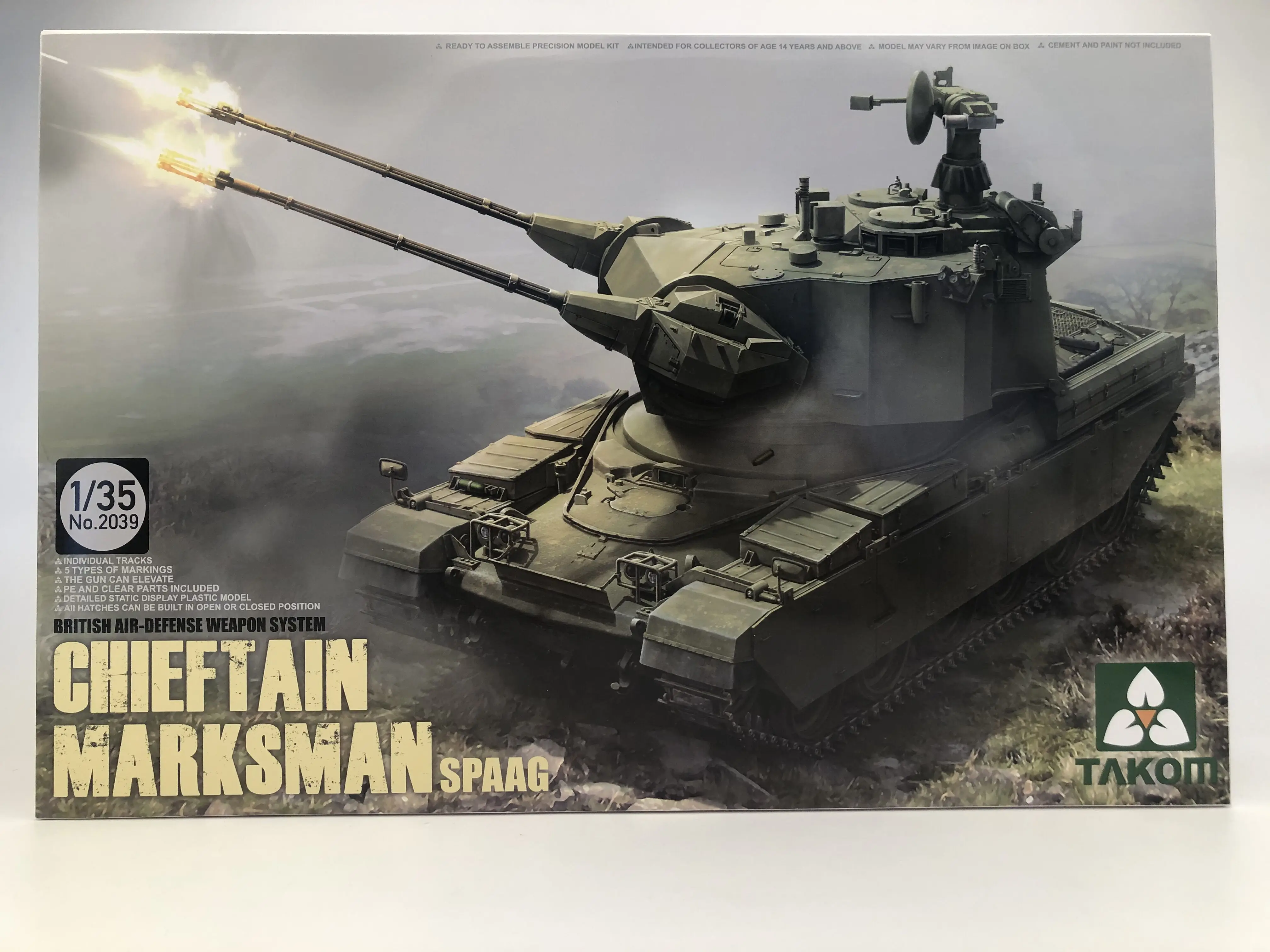TAKOM NO.2039 1/35 вождя стрелок spaag модель комплект |