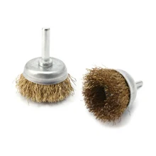 2 шт. медная щетка для удаления заусенцев, полировка, сварка, шлифовка