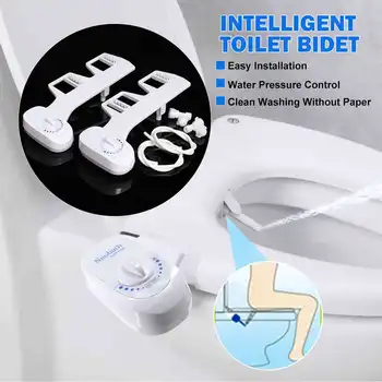 

Bathroom Toilet Seat Bidet Sprayer Cold Water Non-Electric Single Nozzle Adjustable Sprayer Nozzle Sprinkle 1/2'' 15/16''