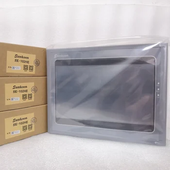 

touch screen HMI TP touch screen new brand Samkoon 10 inch for industrial PLC with RS232+ USB +touch panel SK-102HE