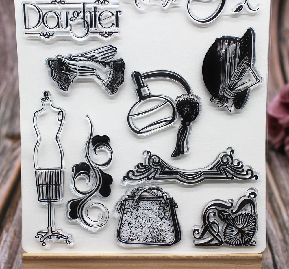 New Transparent Clear Stamp/Seal for DIY scrapbooking photo/album craft Decorative Special day/Birthday clear stamp