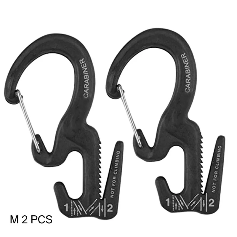 

Small Aluminum Rope Tightening Mechanism With Carabiner Clip YS-BUY